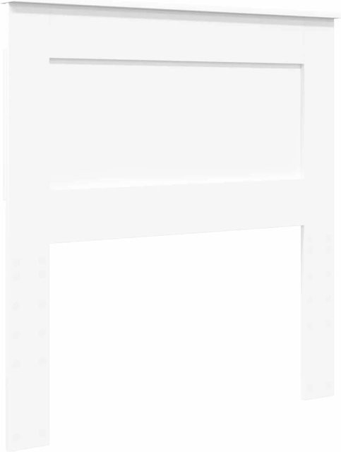 vidaXL Kopfteil aus Holzwerkstoff in Weiß, modern - Bild 1