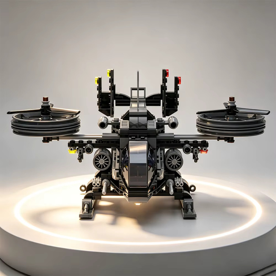 Kevinbrickfr Avatar Hubschrauber, Modellbausatz, 214-teiliges Set - Bild 2