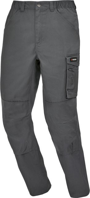 Parkside Herren Arbeitsbundhose gefüttert in Dunkelgrau mit Kniepolstertaschen aus Poly-Cotton-Mix - Bild 1