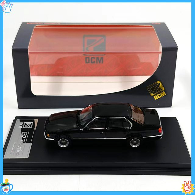 DCM E32 7er-Serie Automodell, 1:64 Maßstab, Metall, Schwarz - Bild 1