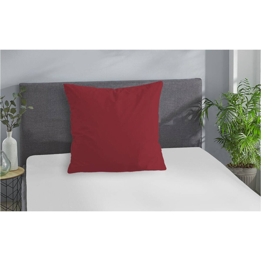 Pocoline Kissenbezug Jersey aus Baumwolle in Rot, B/L: 80 x 80 cm - Bild 2