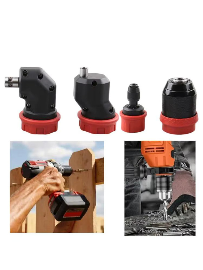 DAZZLEEX Elektrisches Bohrfutter Quick-Release für 6,35mm Bits zur Umwandlung von bürstenlosen Akku-Bohrern - Bild 6