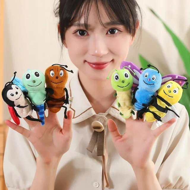 Binchi Fitness Tier Fingerpuppe Plüschtier, 36-teiliges Set, ab 14 Jahren - Bild 1