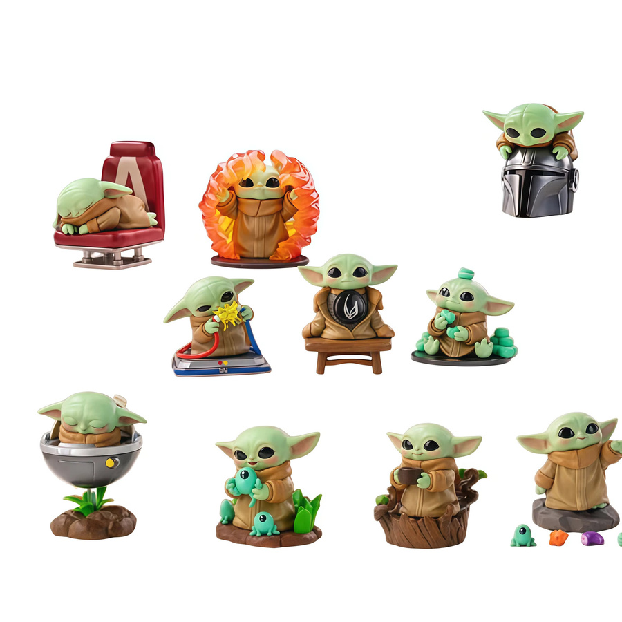 Pop Mart Star Wars The Mandalorian Grogu, Blind Box Figurensammlung - Bild 2
