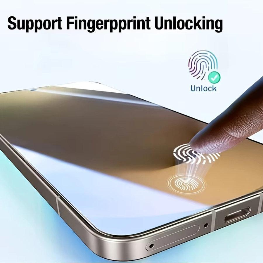 NNBILI 4er-Pack Anti-Spionage Displayschutzfolien für Samsung Galaxy S26 S25 S24 Ultra S23 S22 S21 Plus S23 FE, transparent - Bild 3