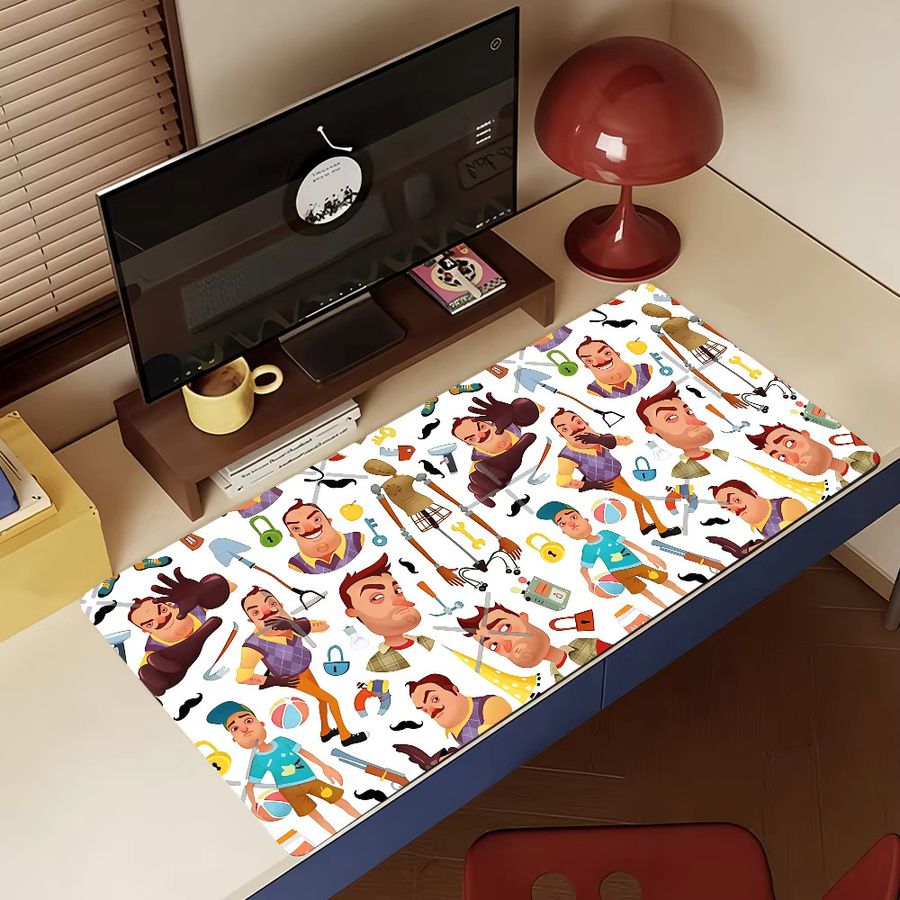 HELLO N-NEIGHBOR Mauspad als rutschfeste Gummimatte für Gamer und Büro in Multicolour - Bild 5