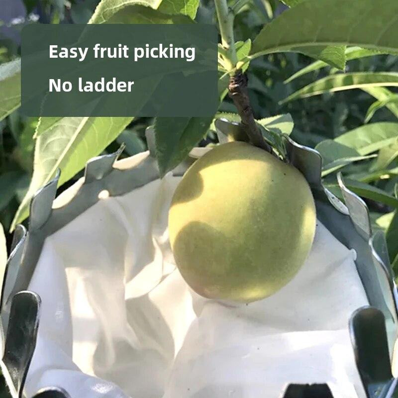Happypilot Metall Pflücker für Landwirtschaft und Garten, Tragbares Gartenwerkzeug aus Eisen, Höhe: 14 cm - Bild 2