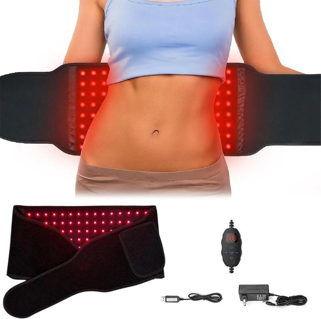 eelhoe Rotlichttherapie-Gürtel Infrarot-Lichttherapie-Wrap, Schwarz, Unisex - Bild 1