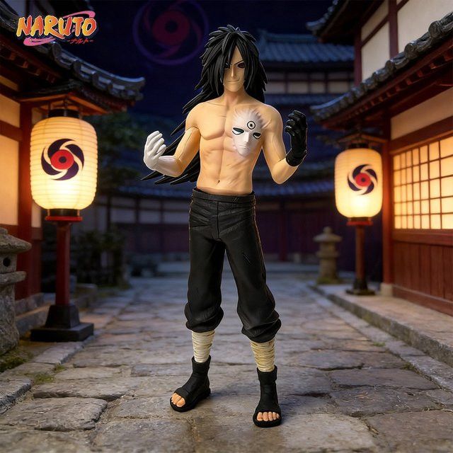 Bandai Anime Figur Uchiha Madara aus Naruto als PVC Sammlermodell, Multicolor, Höhe: 28,5 cm - Bild 1