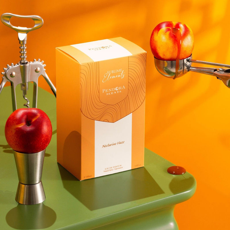 Pendora Scents Nectarine Haze Sublime Elements Eau de Parfum für Unisex, 100 ml - Bild 4