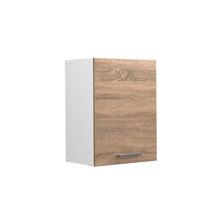Vicco Hängeschrank R-Line Küchenschrank in Weiß und Sonoma mit Türen und Fächern, Breite: 45 cm - Bild 3
