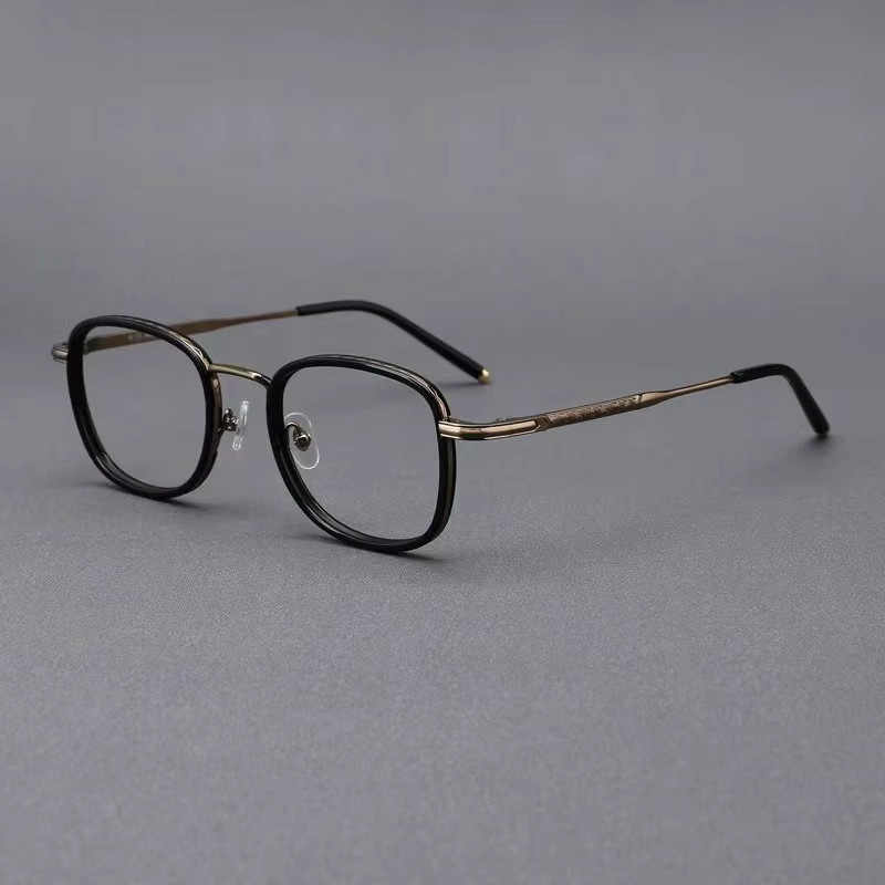 Cs Cojos Korrektionsbrille Hexagonal, Vollrand, Unisex, Acetat-Metall - Bild 1