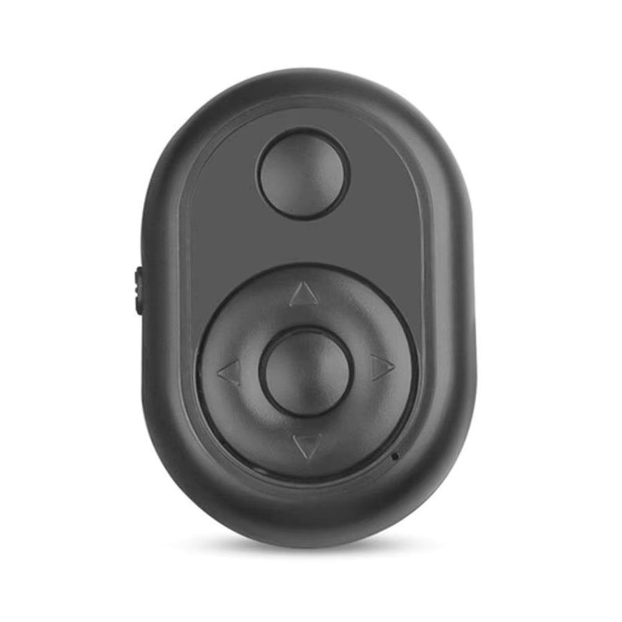 Mini-Funkfernbedienung mit Bluetooth als Selbstauslöser und mobiler EBook-Seitenwender in Schwarz - Bild 2