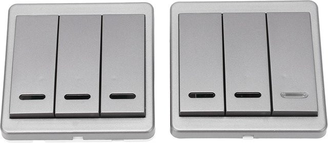 Sonoff 2 Drahtloser 3-fach Smart-Steuerschalter mit Fernbedienung, IP66 wasserdicht, für Haushalt, Schlafzimmer, Innen- und Außenbereich - Bild 1