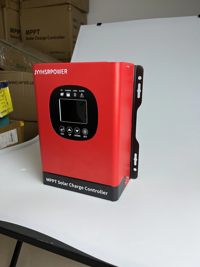 HXCONTROLLER MPPT Solar-PV-Laderegler in Rot mit schneller Erhaltungsladefunktion und automatischer Kompatibilität für verschiedene Energiespeicherbatterien - Bild 2