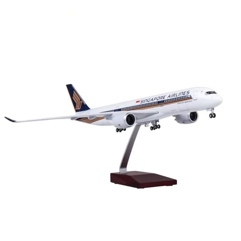 ZOCO Singapore A350 Flugzeug Modell, 1/142 Maßstab, Harz - Bild 3