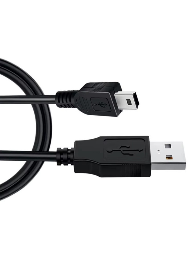 Mini-USB-Kabel auf Mini-B 5-polig in Schwarz für Garmin Nuvi GPS, Dashcam und MP3-Player - Bild 6