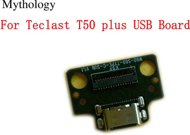 Teclast USB-C Ladeplatine für T50 Plus und T60 in Schwarz zur Handy-Reparatur - Bild 1
