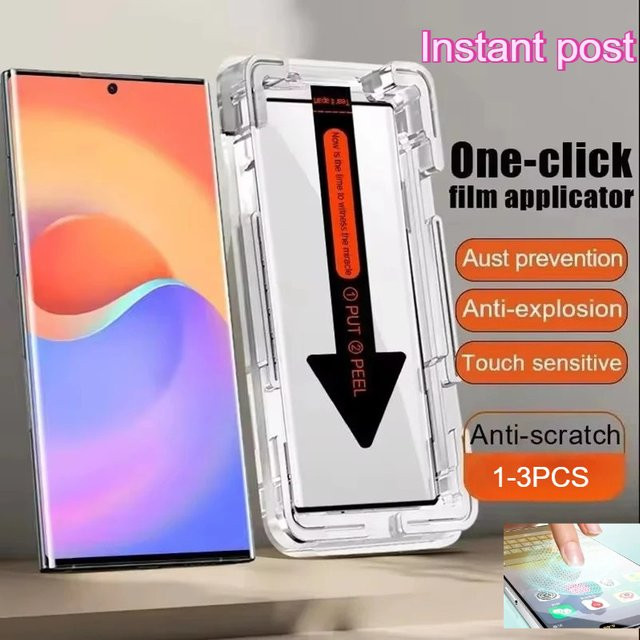 Honor Schutzfolie aus gehärtetem Glas 9H mit Installationskit, transparent, für Honor Magic 8 7 6 5 Pro 400 70 90 100 200 300 Pro Lite - Bild 1