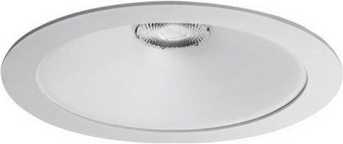 Brumberg LED-Einbauleuchte rund in Silber und Weiß mit kühlem Weißlicht - Bild 1