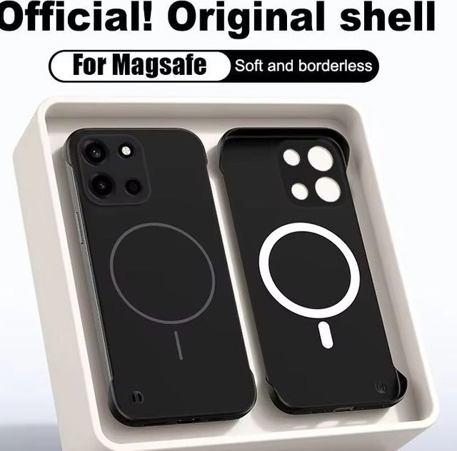 Ultra-dünne magnetische MagSafe Schutzhülle für OnePlus 13 13T 15 Pro Turbo6 Rahmenlose Glänzende Abdeckung - Bild 1
