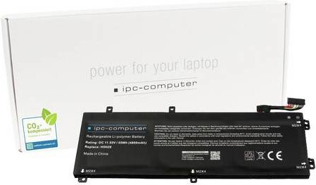 IPC-Computer Notebook-Akku H5H20 in Schwarz mit 11.55V und 4800 mAh - Bild 1