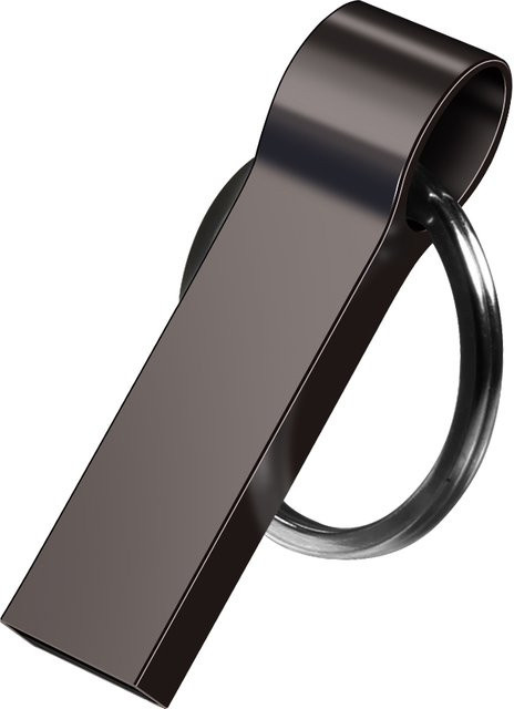 JASTER USB-Flash-Laufwerk 128 GB Metall Pendrive in Silber oder Schwarz - Bild 1