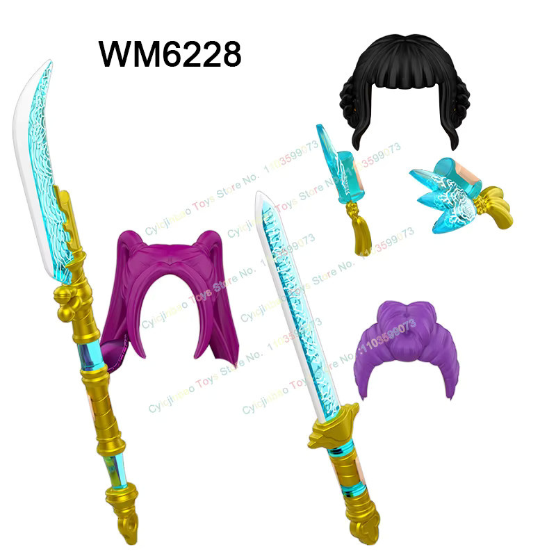 cyicjinbao Anime Comic Sängerin Actionfigur, Bausteine Zubehör - Bild 4