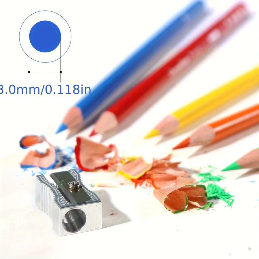 120er Farbstift-Set in Multicolour mit Aquarell-Effekt für Künstler und Anfänger - Bild 3
