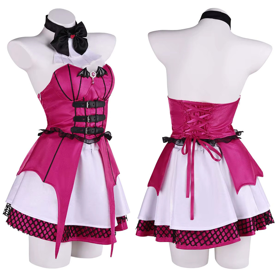 Hasbro Monster High Draculaura Korsettkleid Kostüm oder Perücke, Fantasy - Bild 2