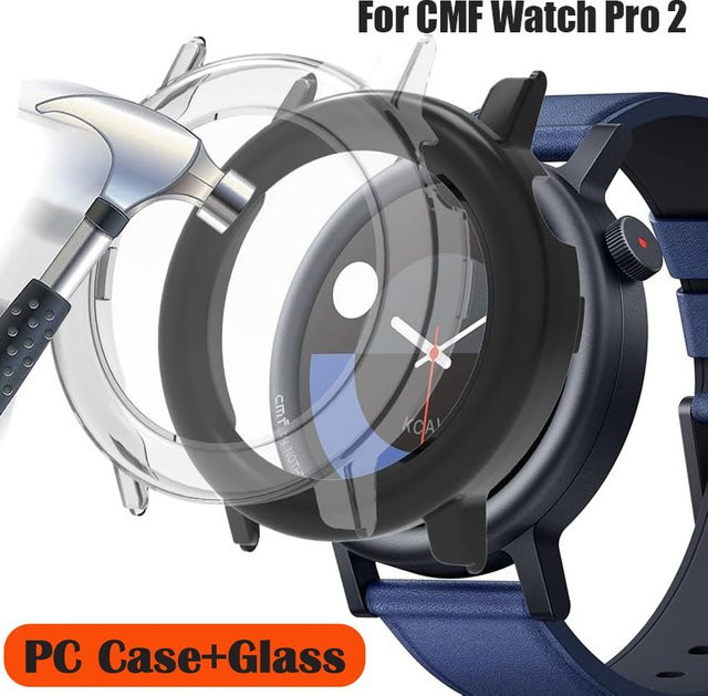 Nothing CMF Watch Pro 2 Displayschutzfolie, PC-Gehäuse, Schwarz, Unisex - Bild 1