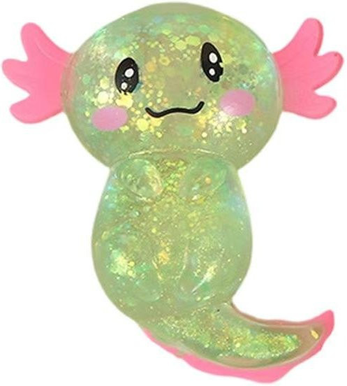 Bunter Salamander Malzzucker Squishy, Knetspielzeug, Fidget Toy - Bild 1