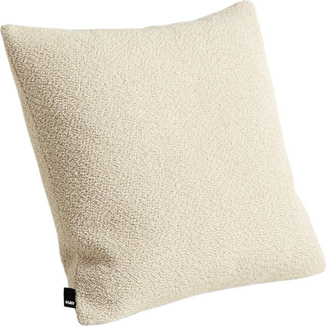 HAY Texture Cushion Kissen rechteckig aus Wolle und Baumwolle in Beige - Bild 1