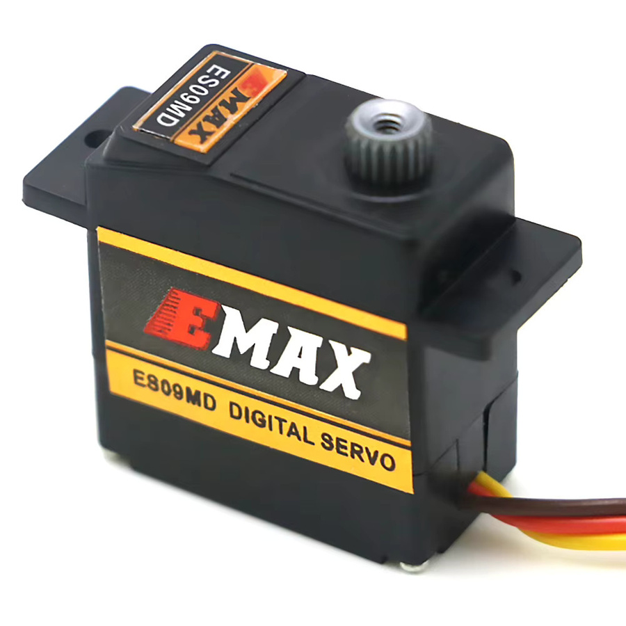 EMAX ES09MD Doppellager-Spezial-Swash-Metall-Digitalservo, Zubehör, Schwarz - Bild 5