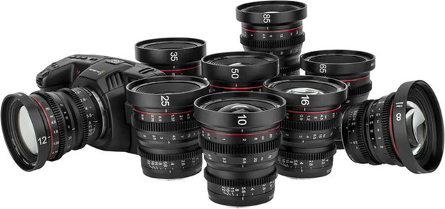 Meike 8mm Prime 4K Cine-Objektiv mit manuellem Fokus f/2.9 für Micro Four Thirds Olympus und Panasonic, Schwarz - Bild 1