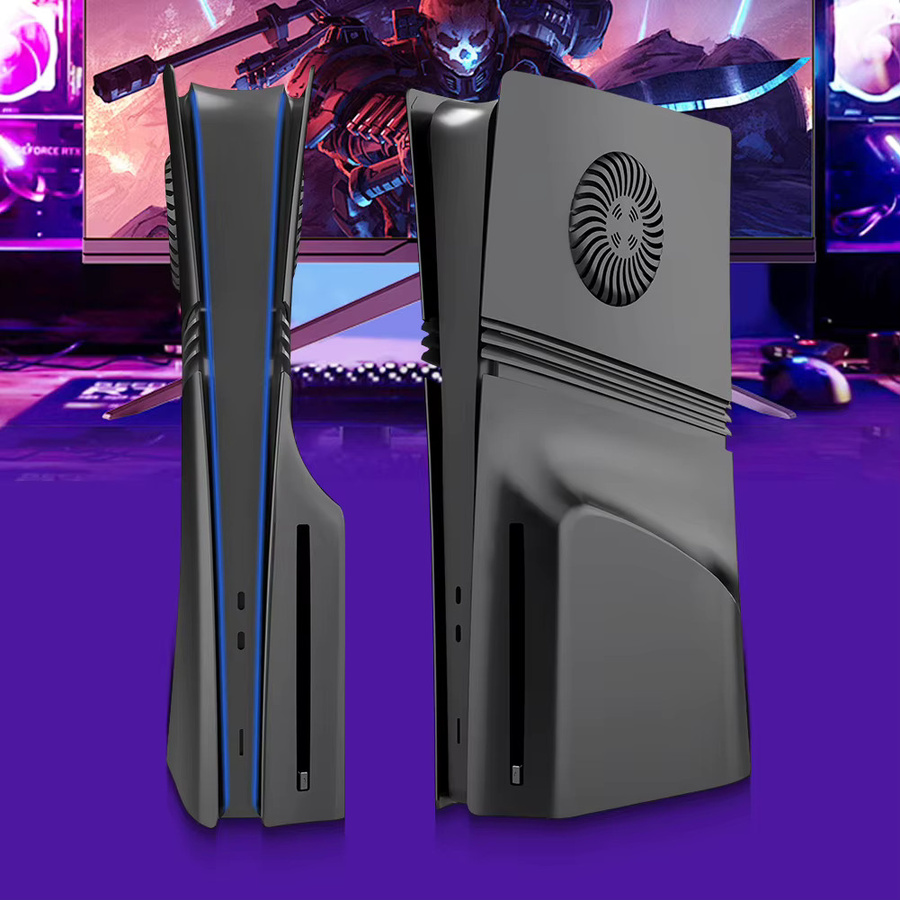 Sony Frontplatten für PS5 Pro Disc Edition PlayStation 5 Pro Cover Zubehör in Schwarz - Bild 1