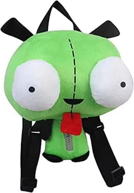Yiran toy Cartoon Alien Invasor Zim Jill Hund Kinderrucksack, Plüschtier Spielzeug - Bild 1
