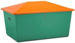 CEMO Streugutbox 2200 Liter grün/orange für Profis - Bild 1