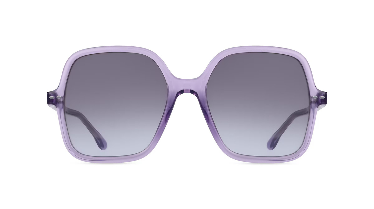 Isabel Marant IM 0077/G/S Sonnenbrille, Vollrand, Quadratisch, Acetat, Lila, Damen - Bild 1