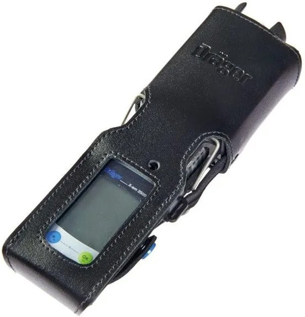 Dräger Ledertasche für X-am Pumpe in Schwarz - Bild 1