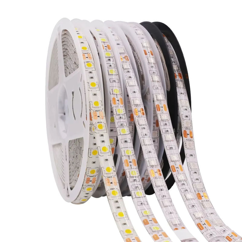 XUNATA RGBCCT LED-Streifen 5050 mit 300 SMD LEDs, 5 m Länge, Multicolor und Warmweiß, wasserdicht - Bild 6
