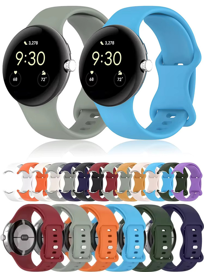 Google Smartwatch-Armband Silikon, Unisex - Bild 5