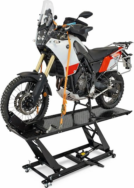 TRUTZHOLM Hydraulische Motorradhebebühne Schwarz Breite: 55 cm - Bild 1