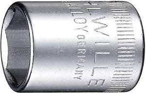 Stahlwille Außen-Sechskant Steckschlüsseleinsatz 10mm 1/4 Zoll in Silber - Bild 1