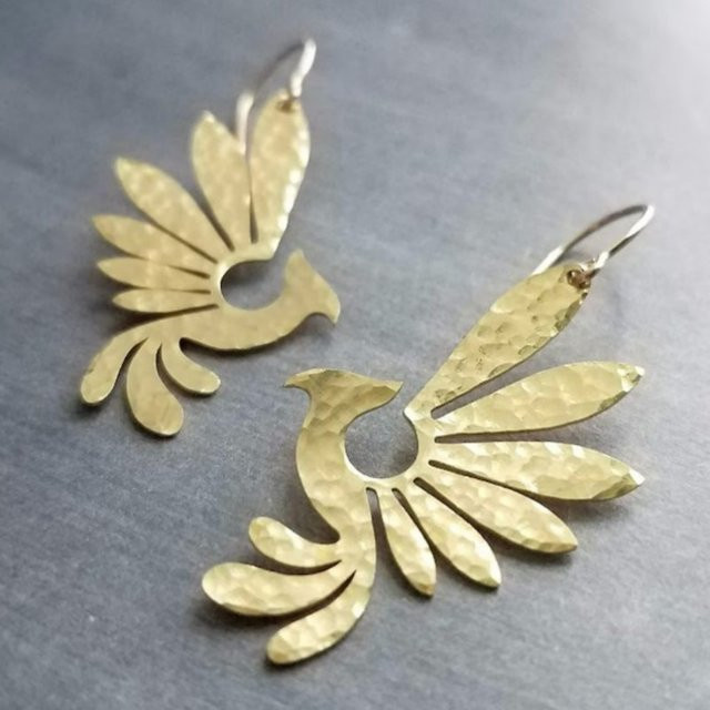 PHOENIX Tropfenohrringe, Gold, Damen - Bild 1