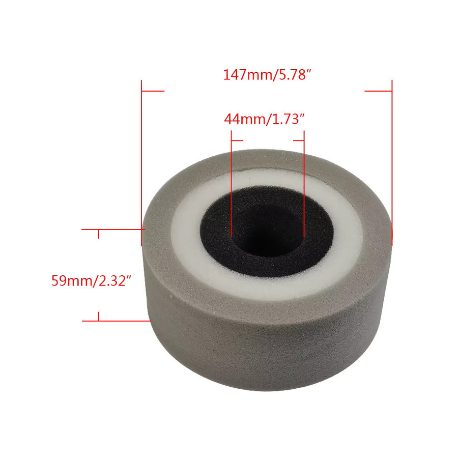 Yeahrun Soft Insert Foam Radreifen 150mm, 2-teiliges Set - Bild 2