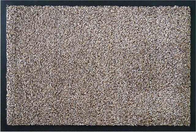 Floordirekt Schmutzfangmatte KARAT, Waschbar und Rutschfest, Beige, Breite: 40 cm, Tiefe: 60 cm, Höhe: 6,5 cm - Bild 1