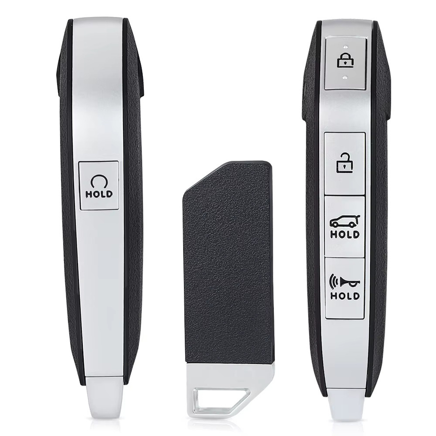 KEYECU Smart Remote Key FOB 5 Tasten ID47 433 MHz Keyless Go für Kia Telluride 2023, Schwarz - Bild 4