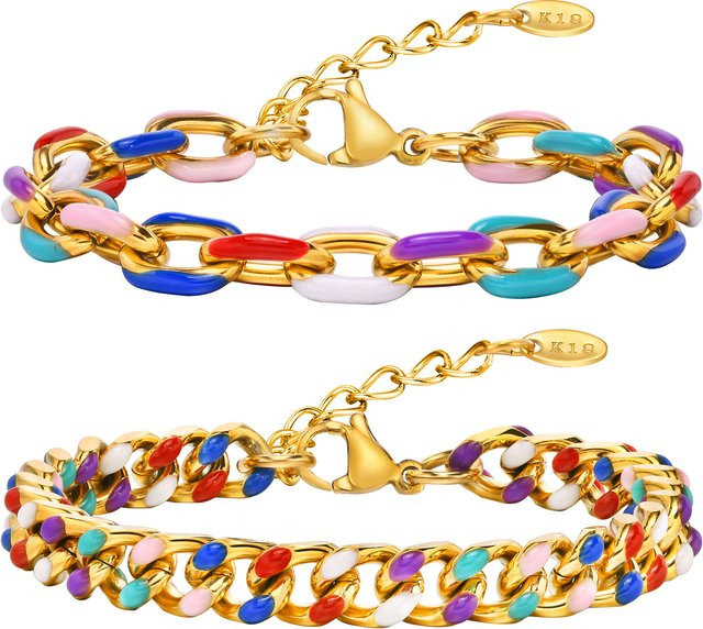 Meaeguet Armband, Edelstahl, Gold, Damen - Bild 1