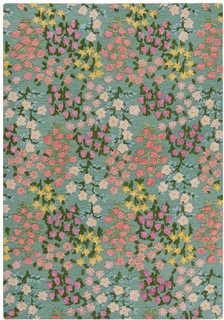 Flair Rugs Wollteppich Emilia Floral Handtufted Mehrfarbig B: 120 cm, T: 170 cm - Bild 1